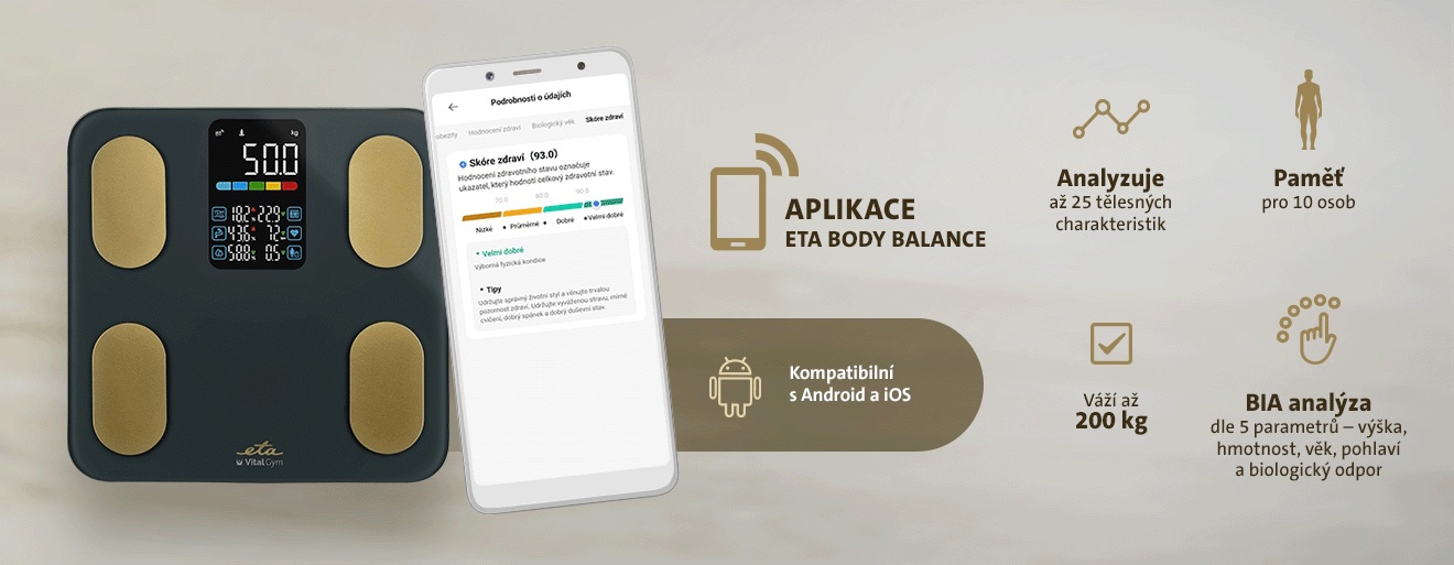 ETA Vital Gym – ETA Body Balance app and main benefits