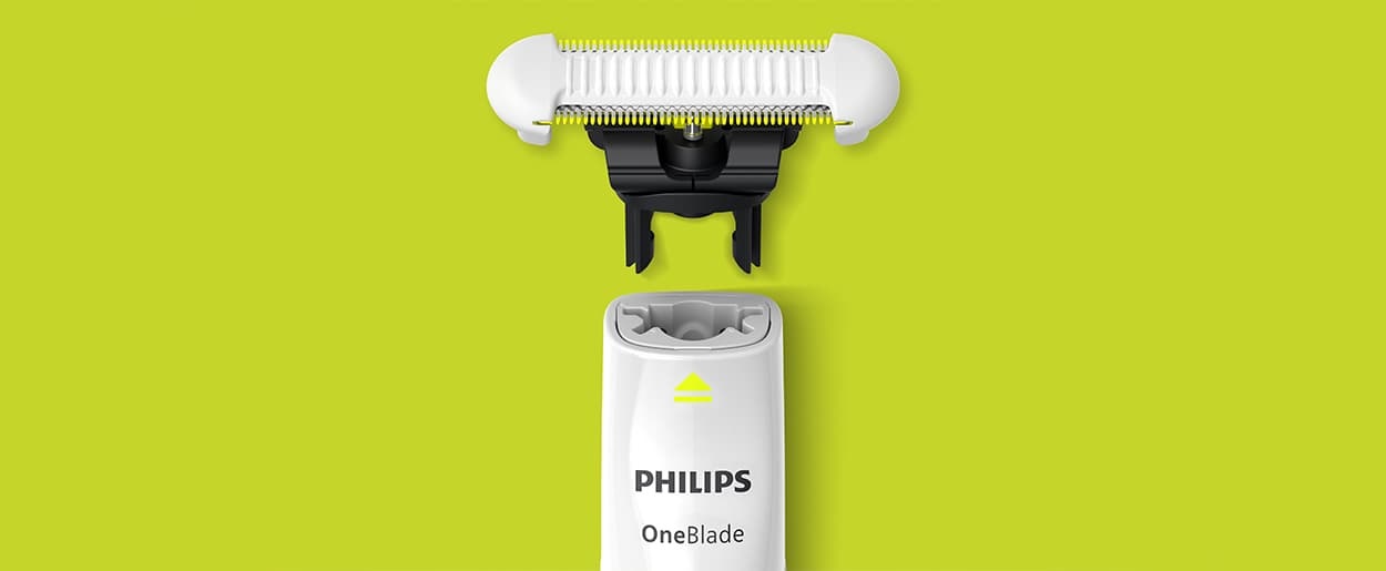 Replaceable blades Philips OneBlade Intimate QP229/50