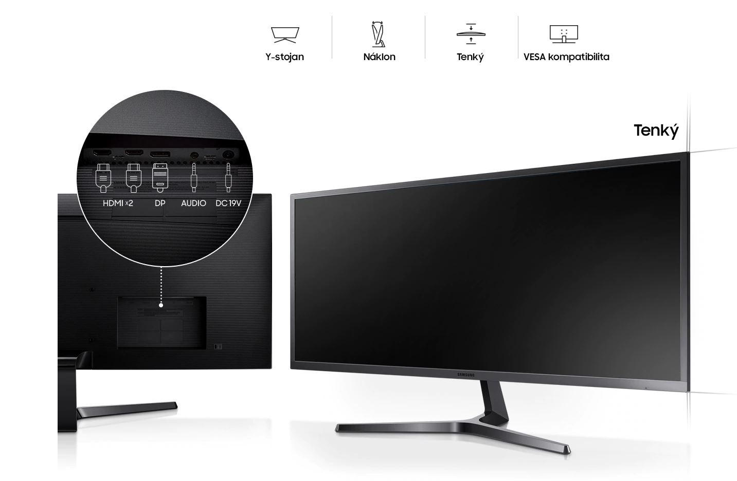 34" Samsung S34J550 - LCD monitor | Alza.cz