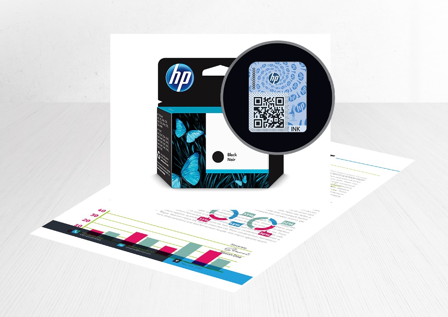 HP 652 | Originální inkoustová kazeta HP® | Tříbarevná | F6V24AE | 1 kus