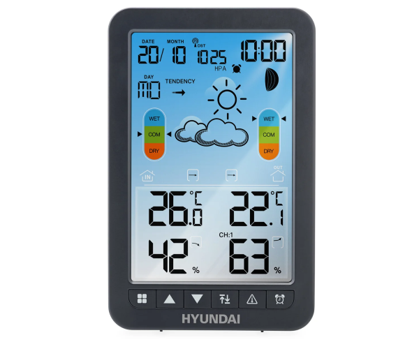 Weather station Hyundai WS 2420 black