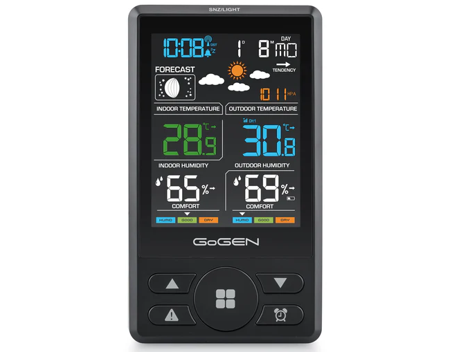 Weather station GoGEN ME 1250 black