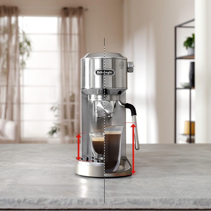 De'Longhi Dedica EC 685.BK Lever Coffee Machine