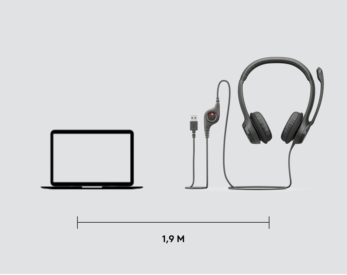 Logitech USB Headset H390