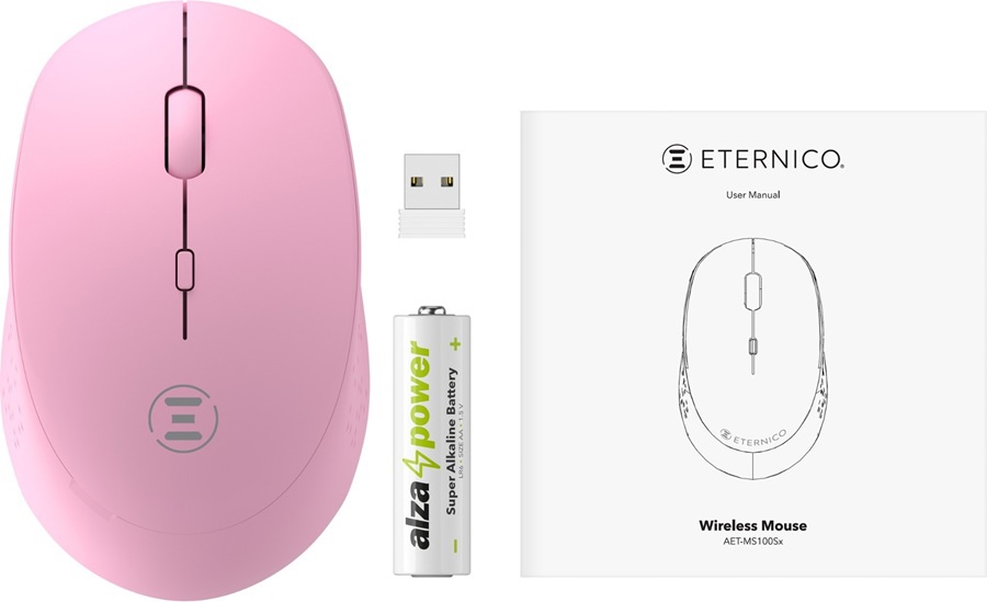 Eternico Wireless 2.4 GHz Basic Mouse MS100 Eternico Wireless 2.4 GHz Basic Mouse MS100