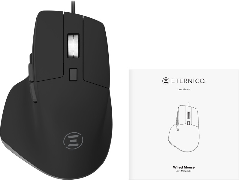 Myš Eternico Wired Office Mouse MDV350B Silent