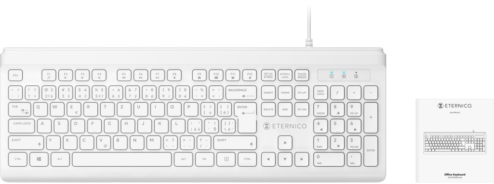 Eternico Home Keyboard Wired KD2020