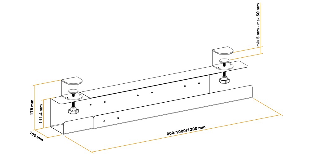 AlzaErgo CMT119 kábelrendező