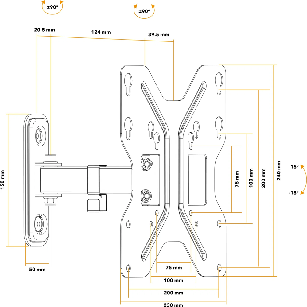AlzaErgo M140B Keyhole