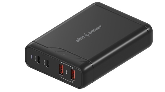 Nabíječka do sítě AlzaPower M300 Multi Charge Power Delivery 100W černá
