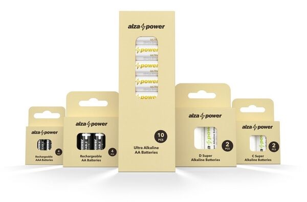 Jednorazová batéria AlzaPower Ultra Alkaline LR03 (AAA) 10ks
