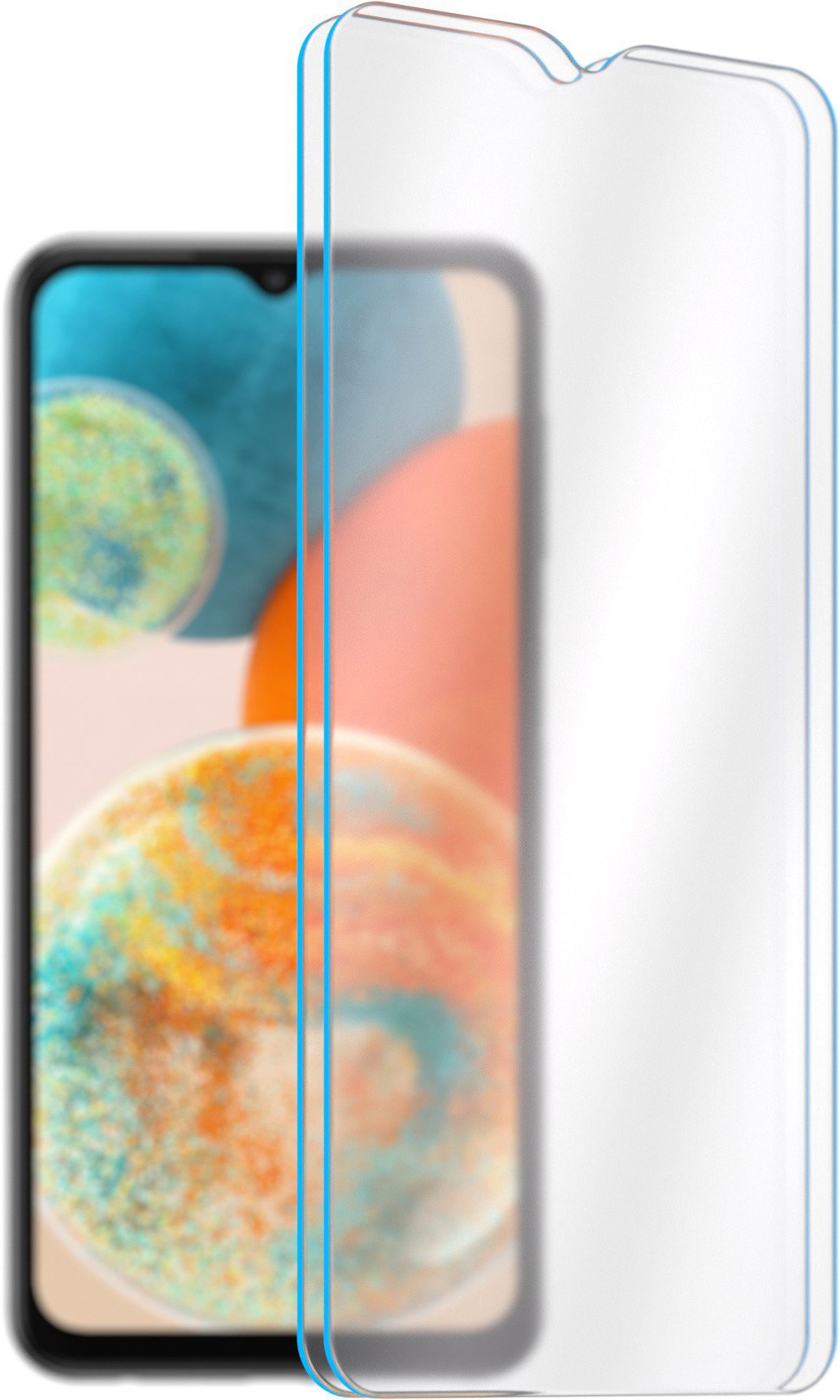 Sklo na mobil AlzaGuard 2.5D Case Friendly Glass pro Samsung Galaxy A23 5G 