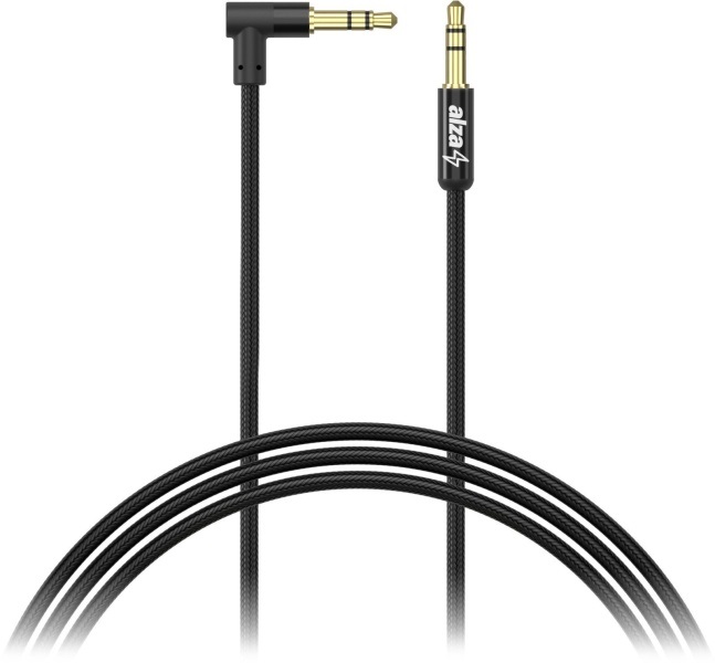 Alzapower 90Core Audio 3.5mm Jack (M) to 3.5mm Jack 90° (M)