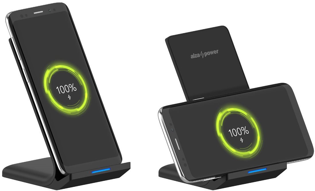 Just put the phone down AlzaPower WF210 Wireless Fast Charger