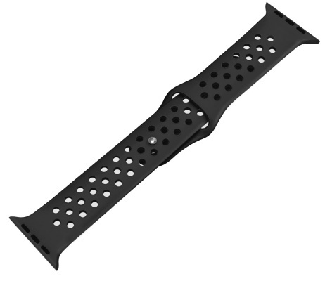 Eternico Sporty for Apple Watch 42mm / 44mm / 45mm Solid Black Eternico Sporty for Apple Watch 42mm / 44mm / 45mm Solid Black