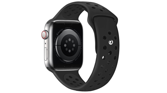Eternico Sporty for Apple Watch 42mm / 44mm / 45mm Solid Black Eternico Sporty for Apple Watch 42mm / 44mm / 45mm Solid Black