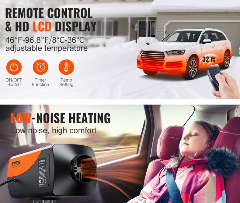 Independent car heater SXT EC3.0 12V 2kw T3 by LF Bros