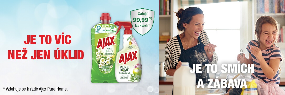 Ajax čisticí prostředky