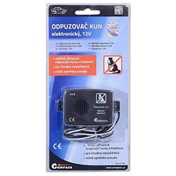 Akustický ultrazvukový plašič kun do auta