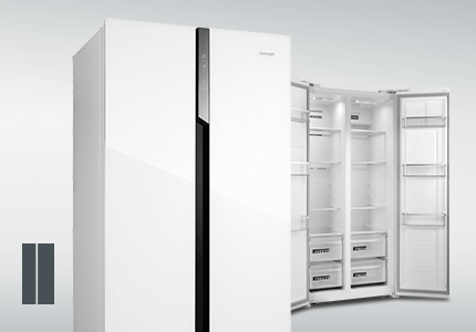 Americká lednice Concept – dvoudveřová