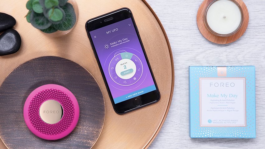 FOREO UFO mini aplikace