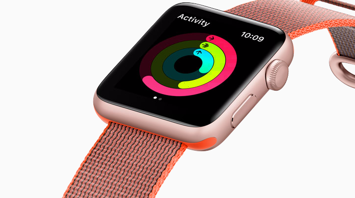 Apple Watch Series 2 - měření aktivit