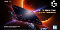 Herné notebooky radu Asus TUF Gaming FX504 nadchnú všetkých hráčov
