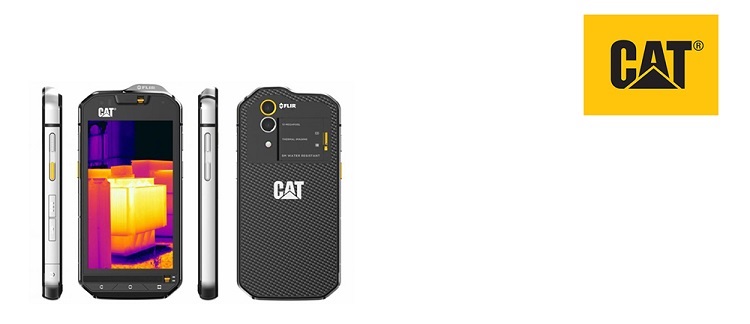 Cat® S60 je revolučný telefón s termovíznou kamerou