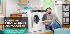 Nová generace praček a sušiček Gorenje WaveActive pro jednodušší praní a sušení