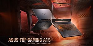 Notebooky ASUS TUF Gaming A15/17 vsádzajú na procesory AMD