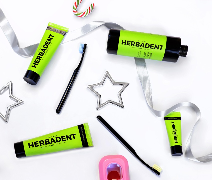 Nové obaly produktů Herbadent