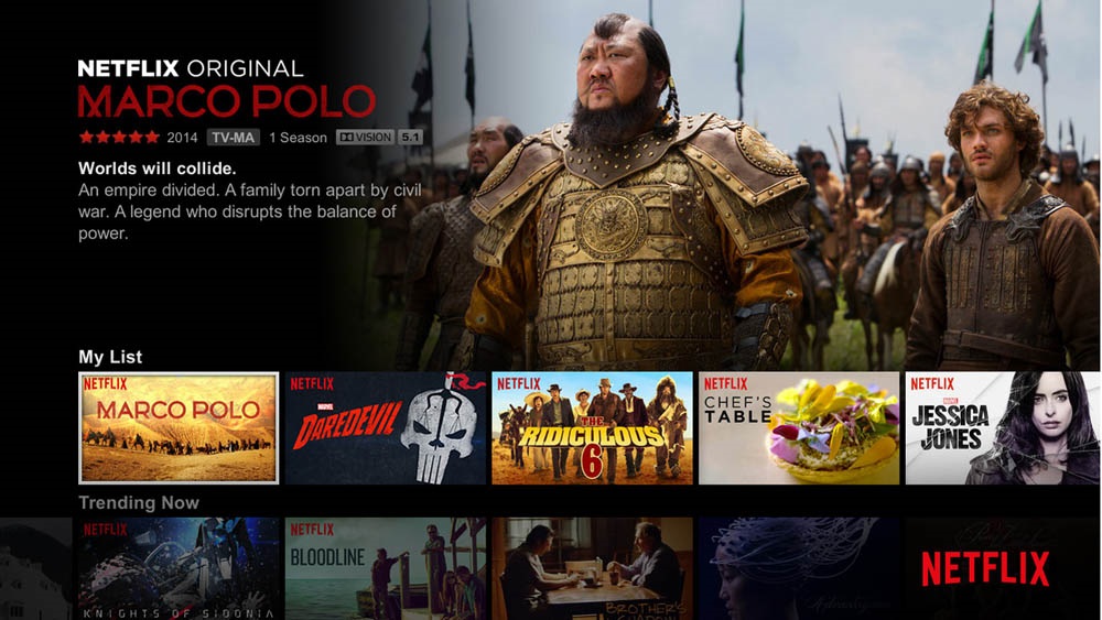 HDR video Netflix videotéka