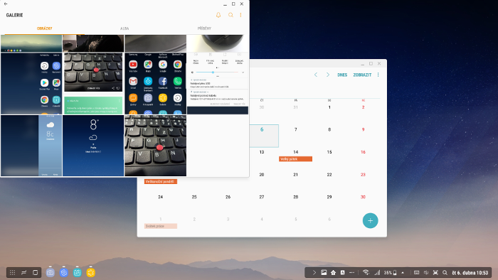 Samsung DeX can handle multitasking as well Samsung DeX, multitasking