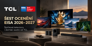 TCL získalo šest ocenění EISA 2026–2027. Bodovaly špičkové televizory i domácí audio