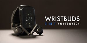 Wristbuds – prvé smart hodinky s bezdrôtovými slúchadlami vnútri (NOVINKA)