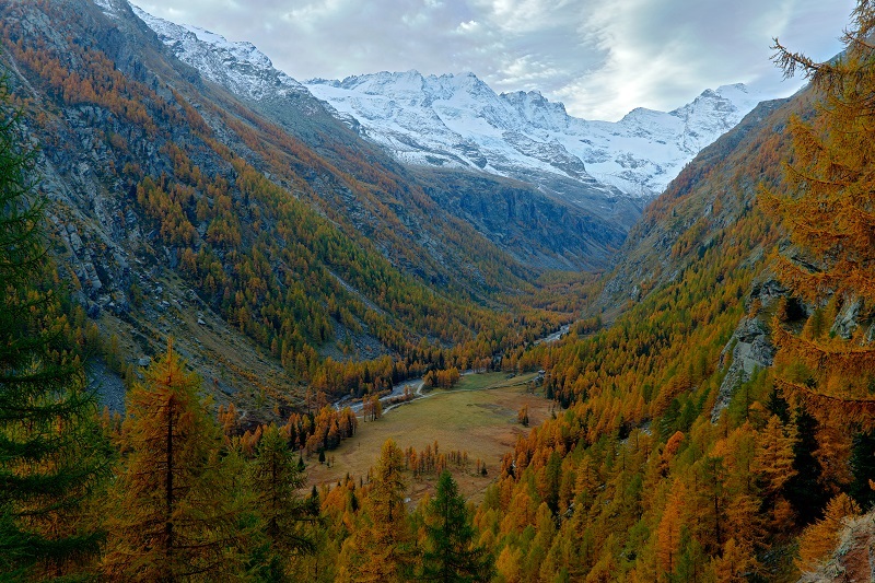 Podzimní fotografie, skalnaté pohoří, fotografické tipy a triky