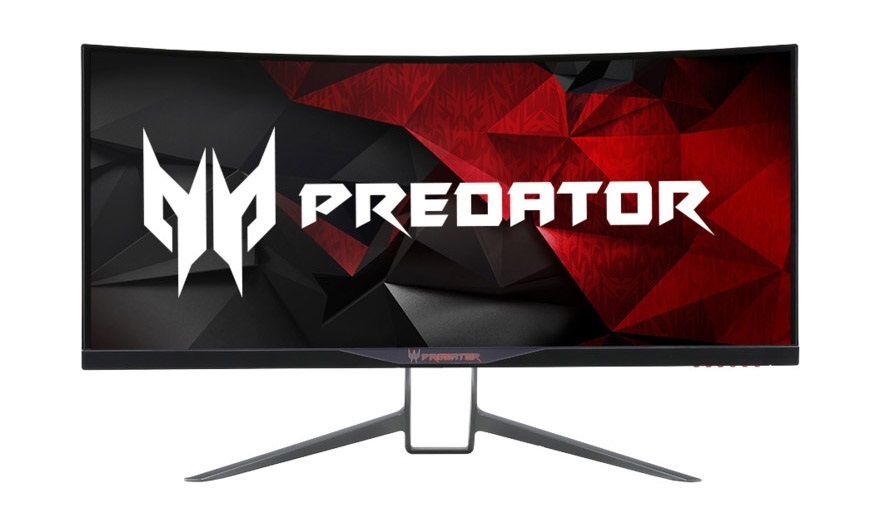 Herní monitor Acer Predator, 4k monitor, prohnutý 4K monitor