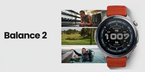 Více než 170 sportovních režimů, safír i výdrž 21 dní. Stylové Amazfit Balance 2 chtějí zaujmout náročné