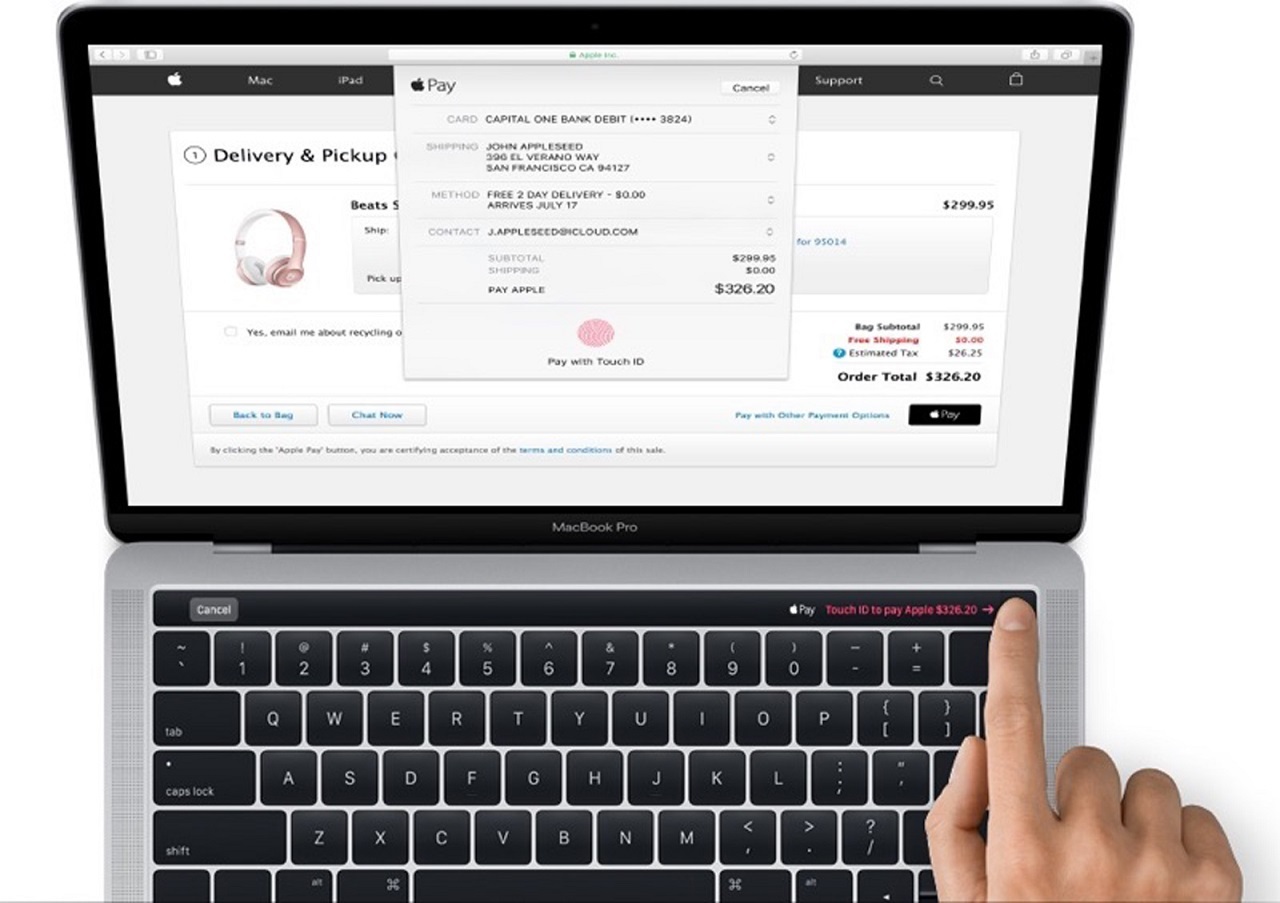 Apple, MacBook Pro, TouchID