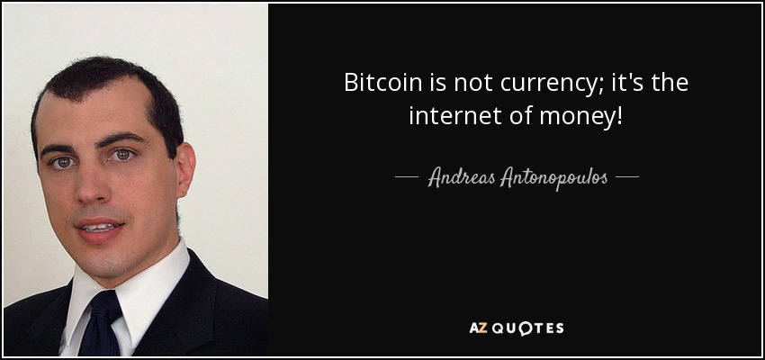 Bitcoin, Zitat