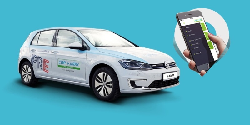 Car4Way – carsharing elektromobilů v Praze