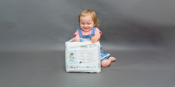 Testované mamičkami: plienky NATY Nature Babycare Maxi+