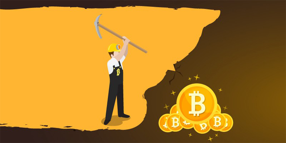 bitcoin; těžba; mining