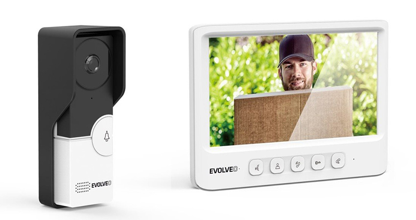 EVOLVEO DoorPhone IK06; videotelefon; bezpečnostní systém