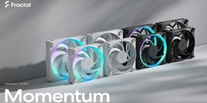 Fractal Design Momentum a Adjust Pro: Tiché chlazení a dokonalá kontrola