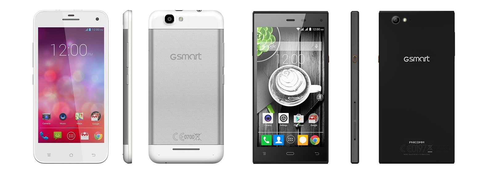 GIGABYTE GSmart Guru GX a G1 - mobilné telefóny