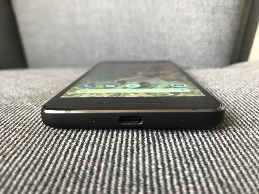 Google Pixel 2, nabíjení, USB-C