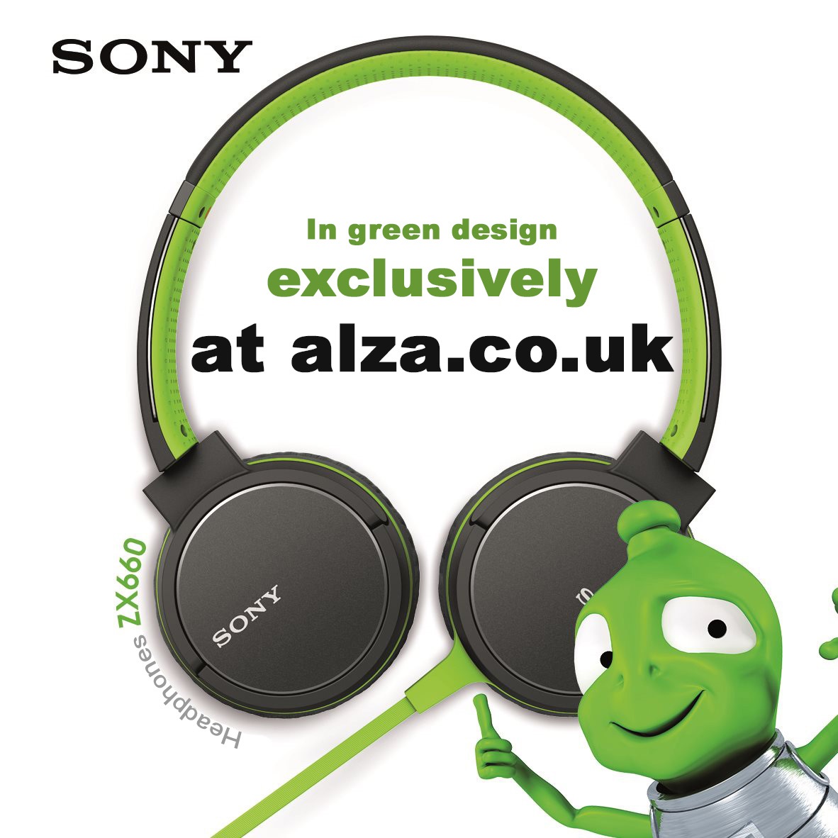 Sluchátka Sony MDR-ZX660APG