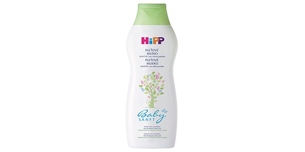 Testované mamičkami: pleťové mlieko HiPP Babysanft