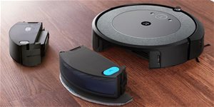 Robotický vysavač iRobot Roomba Combo i5 Woven Neutral (RECENZE)